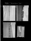 New school and old school photos; Gymnasium (4 Negatives) (August 20, 1957) [Sleeve 37, Folder d, Box 12]